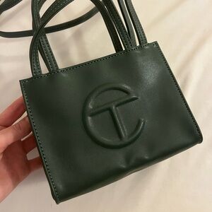 Small Mini Telfar - Dark Olive